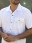 Men’s White Khadi Cotton Shirt