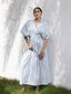 Dusty Blue Kaftan Dress