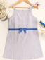 Girl's Blue Strap Dress