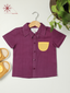 Boy's Burgundy Shirt