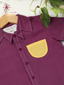 Boy's Burgundy Shirt