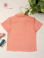 Boy's Peach Orange Shirt