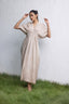 Beige Kaftan Dress