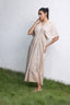 Beige Kaftan Dress